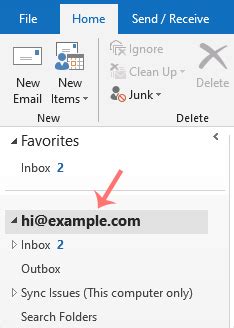 total choice hosting email settings.